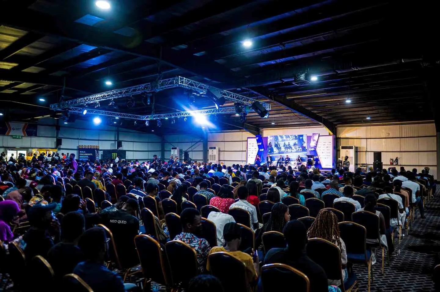 Conference audience and speakers